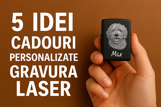 Idei unice de cadouri gravate – brățări, brelocuri, brichete personalizate cu gravură laser. Alege un cadou cu suflet.