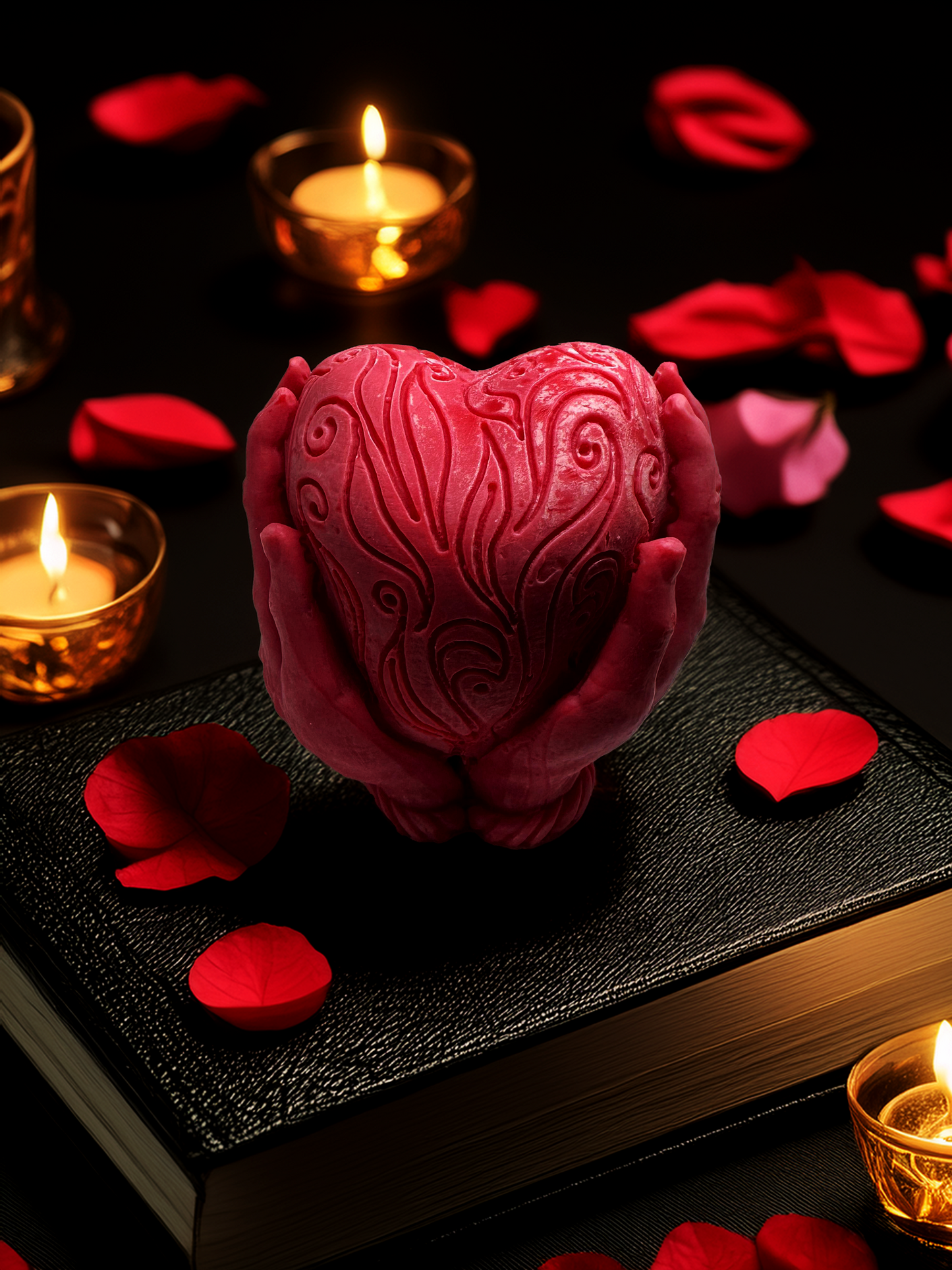 Lumânare parfumată Hands of Love | Aromă la alegere