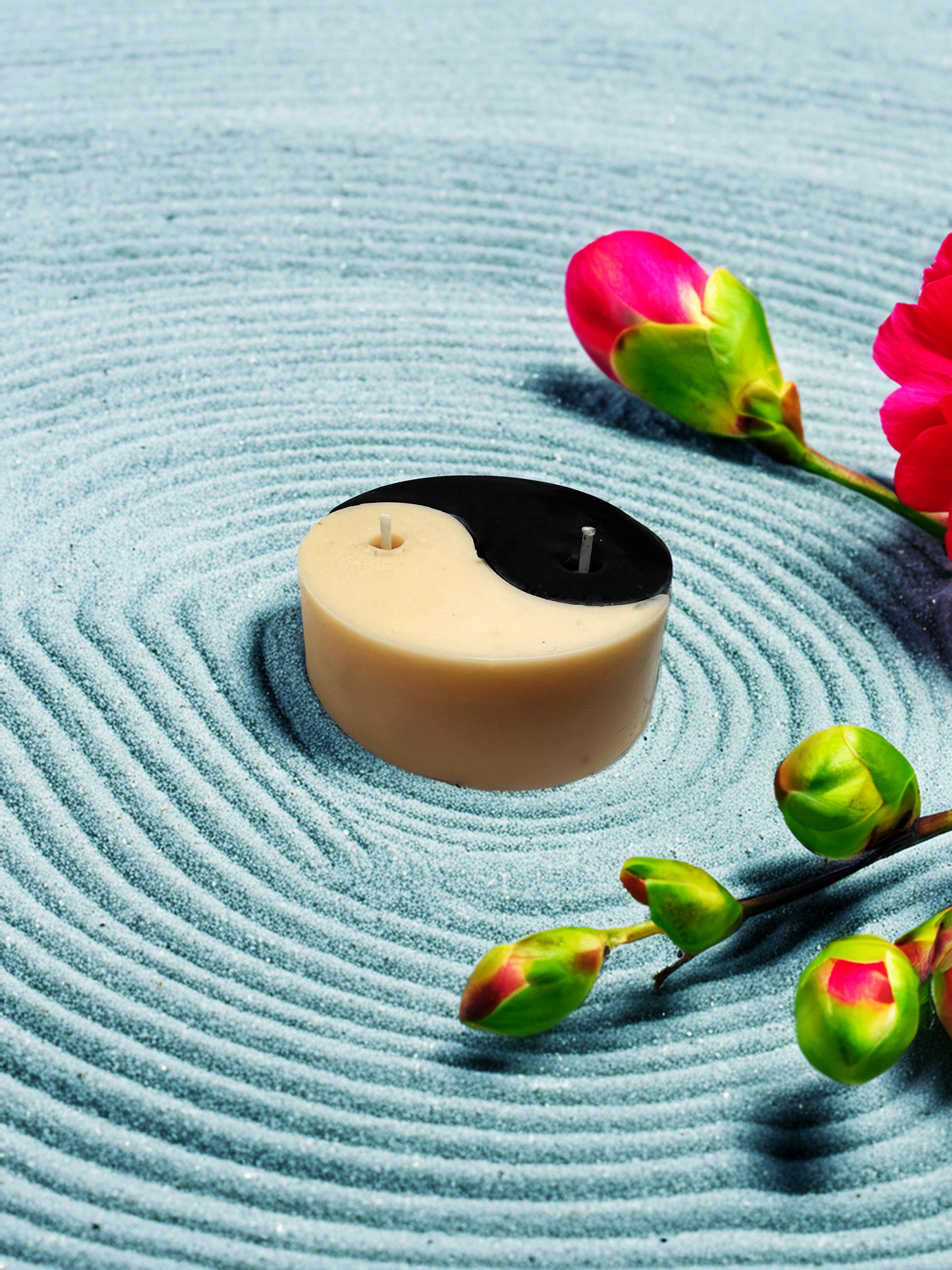 Lumânare parfumată Zen with Yin-Yang | Aromă la alegere