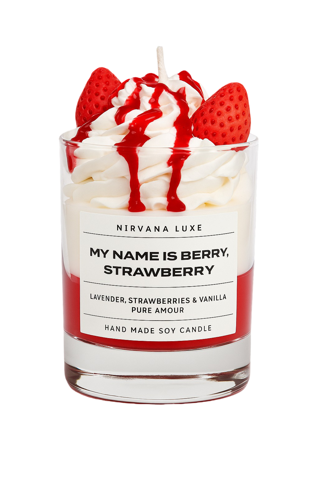Lumânare parfumată - My Name Is Berry, Strawberry