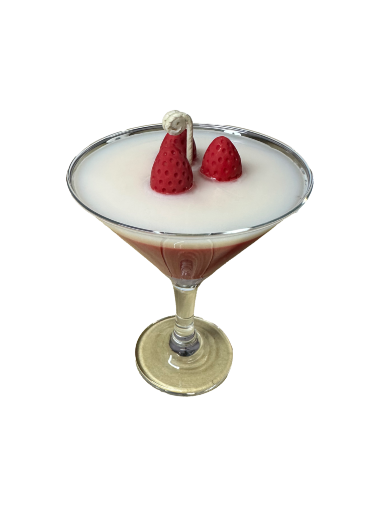Lumânare parfumată Red Daquiri Cocktail | Amour de Lavande | Lavandă - Căpșune - Vanilie