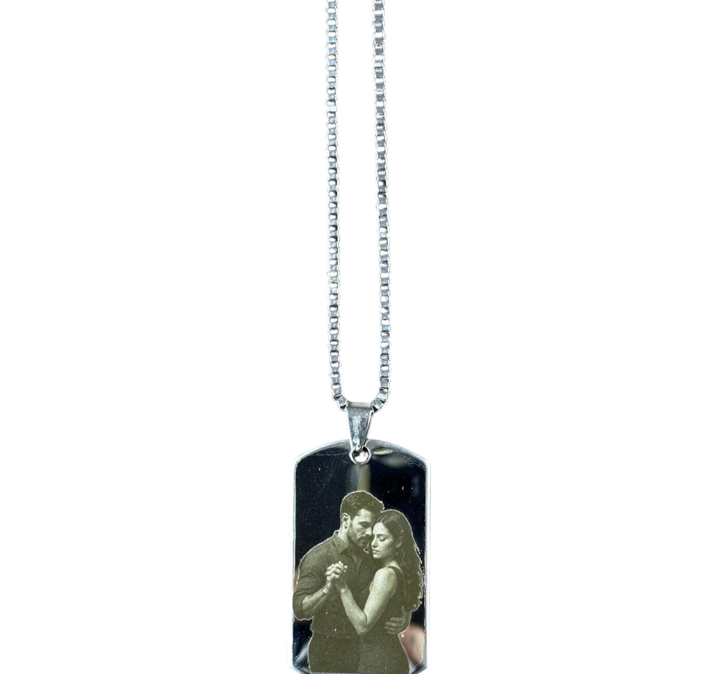 Lanț personalizat - Military Dog Tag
