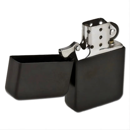 Brichetă metalică neagră – personalizabilă prin gravură